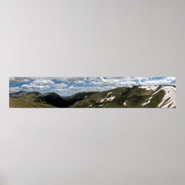 Rocky Mountain National Park Panoramic 2 Poster (Front)