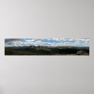 Rocky Mountain National Park Panoramic 4 Poster