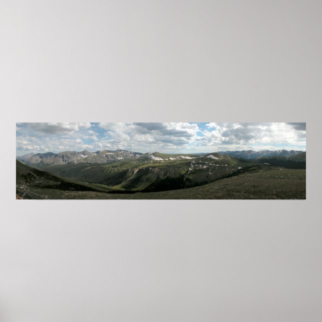 Rocky Mountain National Park Panoramic 5 Poster (Front)