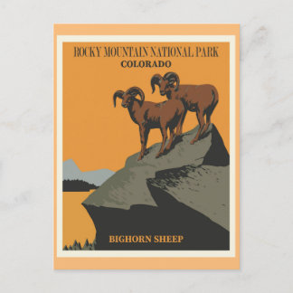 Rocky Mountain National Park Postcard