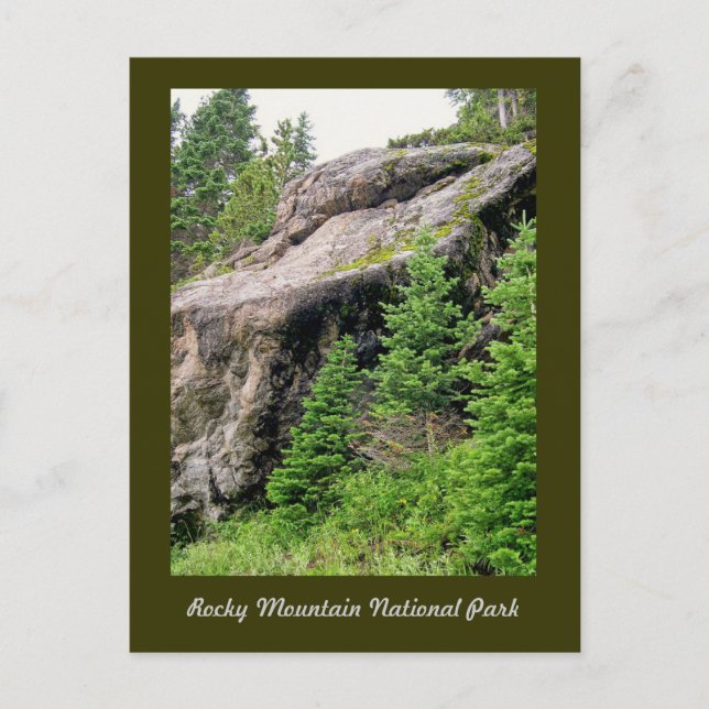 Rocky Mountain National Park Postcard (Front)