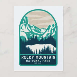 Rocky Mountain National Park Postcard
