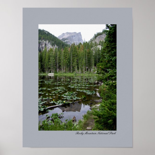 Rocky Mountain National Park Poster (Front)