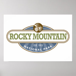 Rocky Mountain National Park Poster