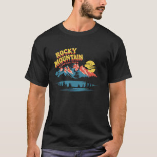Rocky Mountain National Park Retro 90's Throwback T-Shirt