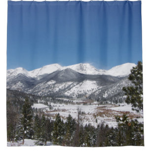 Rocky Mountain National Park shower curtain