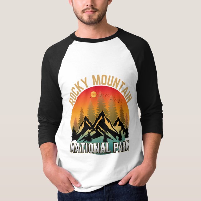 Rocky Mountain National Park T-Shirt (Front)