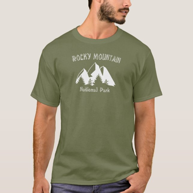 Rocky Mountain National Park T-Shirt (Front)