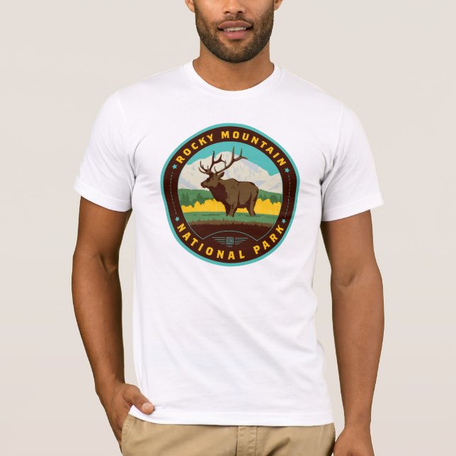 Rocky Mountain National Park T-Shirt (Front)