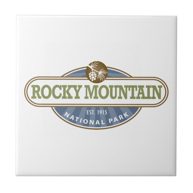 Rocky Mountain National Park Tile (Front)