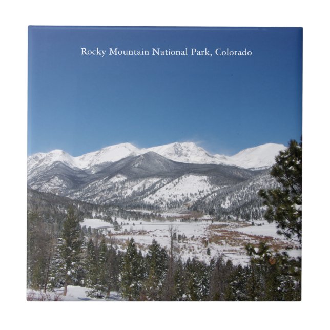 Rocky Mountain National Park tile (Front)
