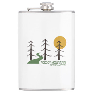Rocky Mountain National Park Trail Hip Flask