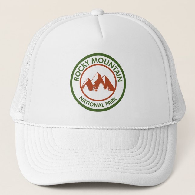 Rocky Mountain National Park Trucker Hat (Front)