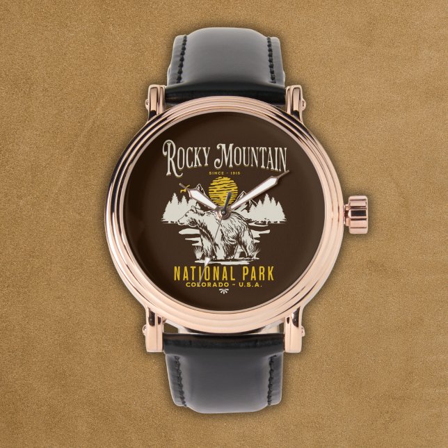 Rocky Mountain National Park Vintage Watch (Creator Uploaded)