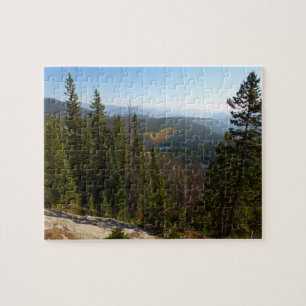 Rocky Mountain Overlook in Early Fall Jigsaw Puzzle