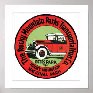 Rocky Mountain Park Poster