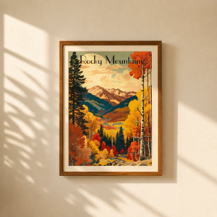 Rocky Mountain Peak Your Interest Canvas Print