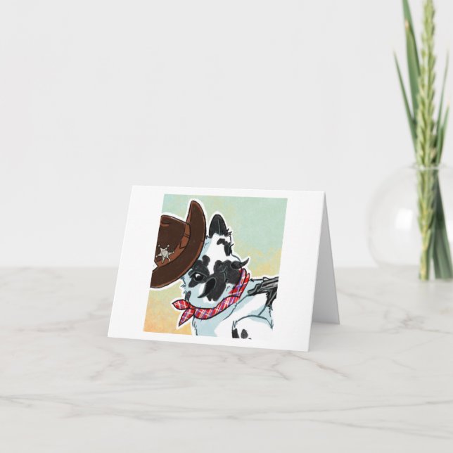 Rocky Mountain Showdown - Greeting Card (Front)