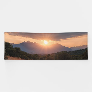 Rocky Mountain Sunrise  Banner