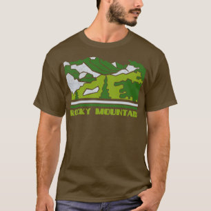 Rocky Mountain  US National Park Gift Rocky Mounta T-Shirt