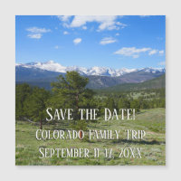 Rocky Mountain View Scenic Landscape