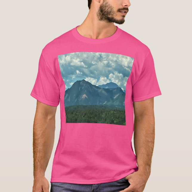 Rocky Mountains Active T-Shirt (Front)