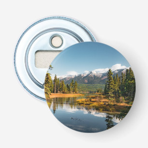 Rocky mountains bottle opener