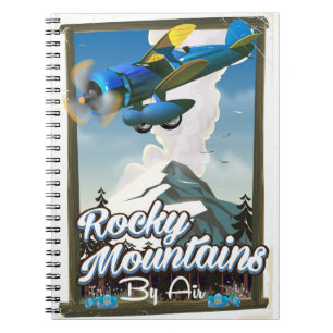 Rocky Mountains by Air! Notebook