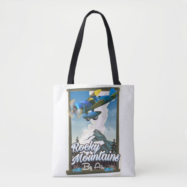 Rocky Mountains by Air! Tote Bag (Front)
