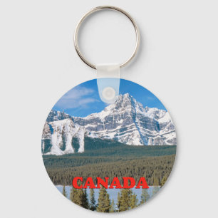 Rocky Mountains Canada Key Ring