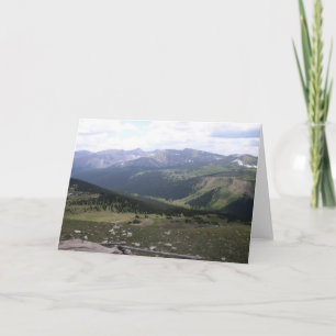 Rocky Mountains Card