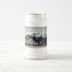 Rocky Mountains, Colorado Beer Stein