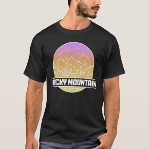 Rocky Mountains Colorado National Park Hiking Natu T-Shirt
