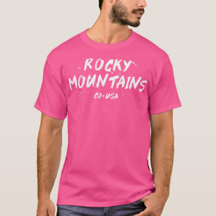 Rocky mountains Colorado USA T-Shirt