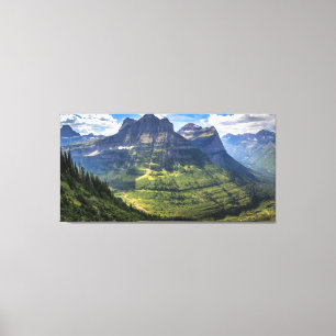 Rocky Mountains   Glacier National Park Canvas Print
