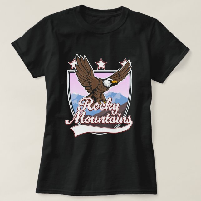 Rocky Mountains logo T-Shirt (Design Front)