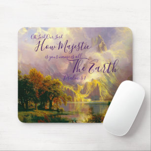 Rocky mountains Majestic  Mouse Pad