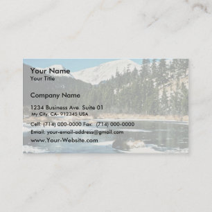 Rocky Mountains, National Park Business Card