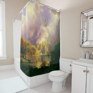Rocky mountains  shower curtain