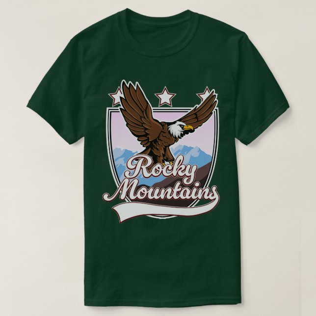 Rocky Mountains T-Shirt (Design Front)