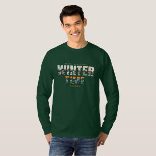 Rocky Mountains Winter Time Colorado T-Shirt