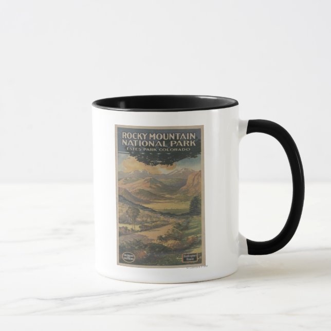 Rocky Mt. Nat'l Park Brochure # 1 Mug (Right)