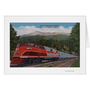 Rocky Mt. Rocket (Train), Pikes Peak, Colorado