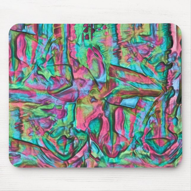 Rocky or rumpled coloured with softly silky shades mouse pad (Front)