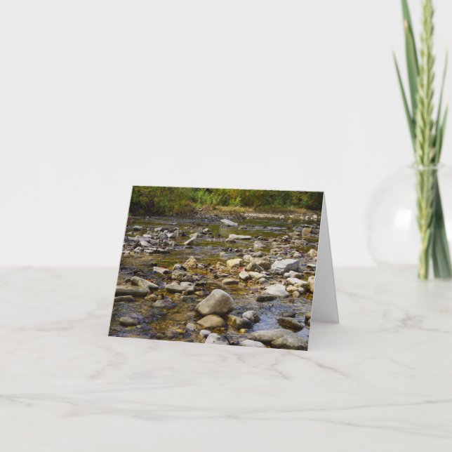 Rocky Path Greeting Card (Front)