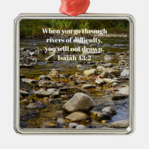 Rocky Path Metal Tree Decoration