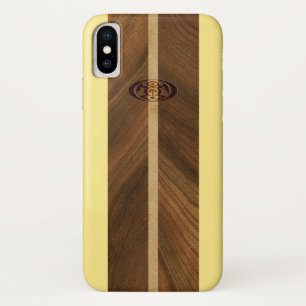 Rocky Point Hawaiian Faux Wood Surfboard Case-Mate iPhone Case