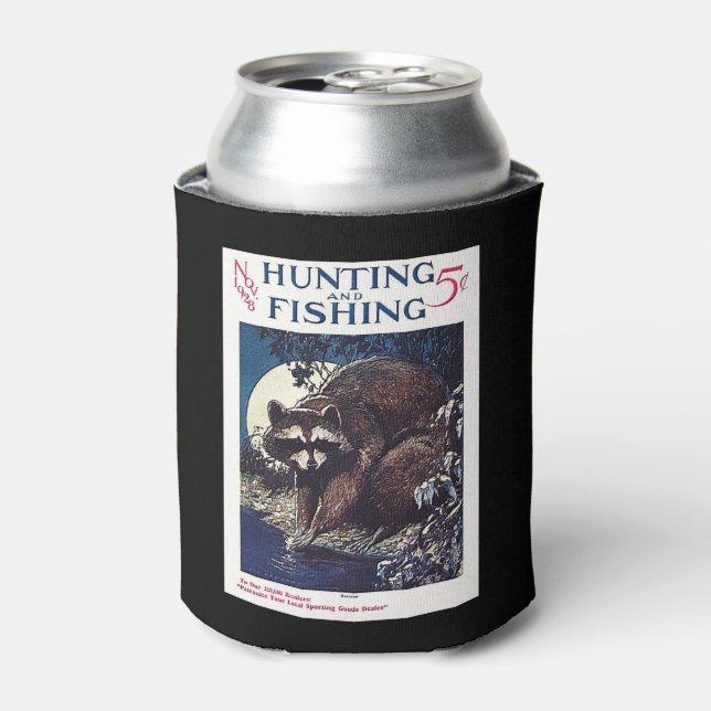 "Rocky Racoon" Can Cooler (Can Front)