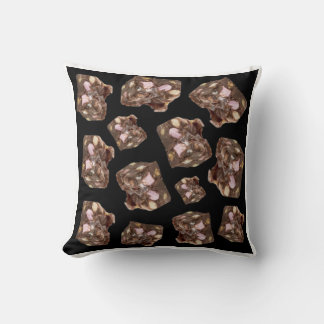 Rocky road pattern cushion