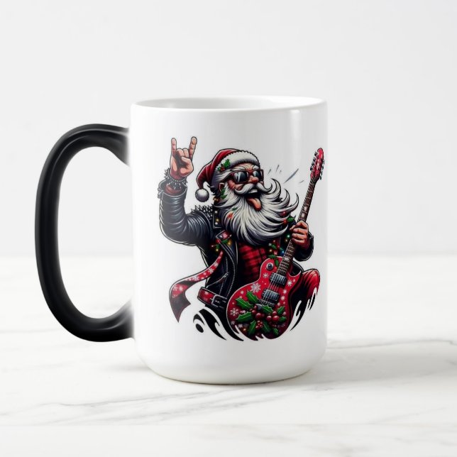 Rocky Santa Mug (Left)